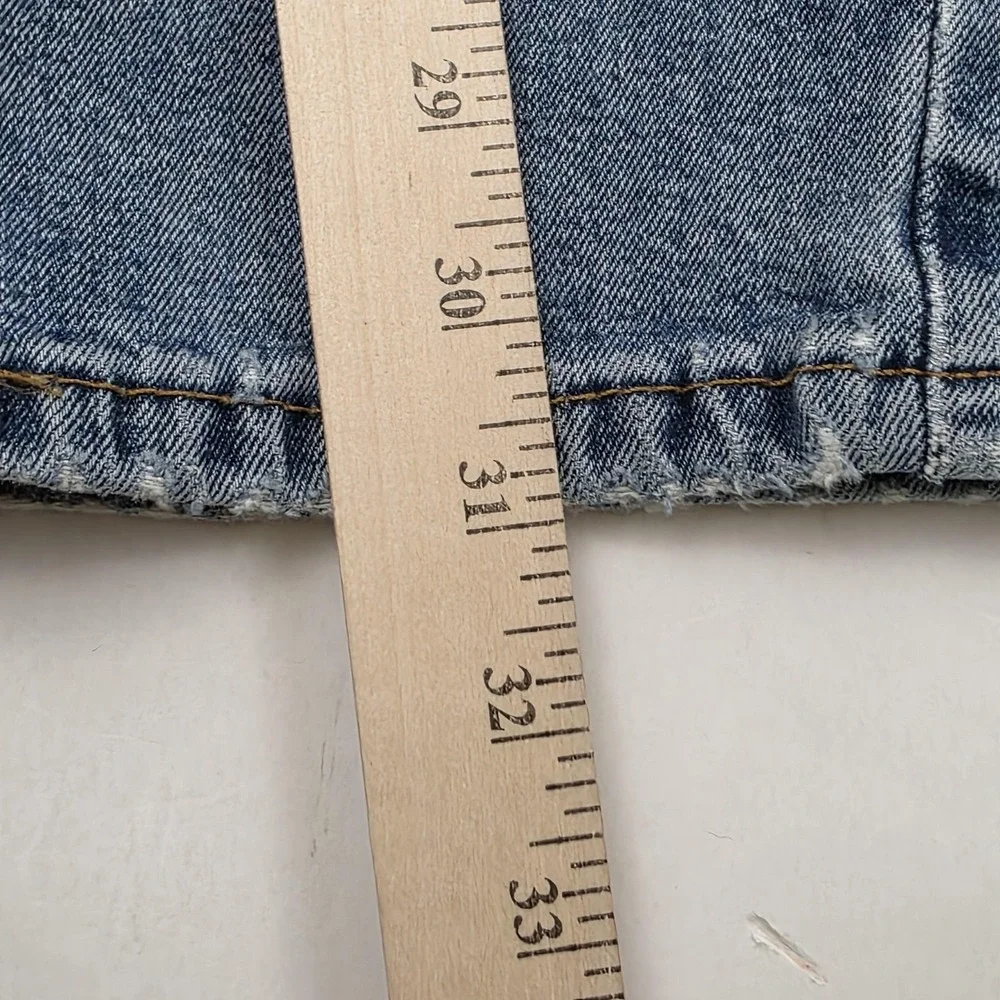 Levi's 541 Jeans Mens 34x31 Blue Medium Wash Regular Straight Leg Stretch Denim - Picture 11 of 11